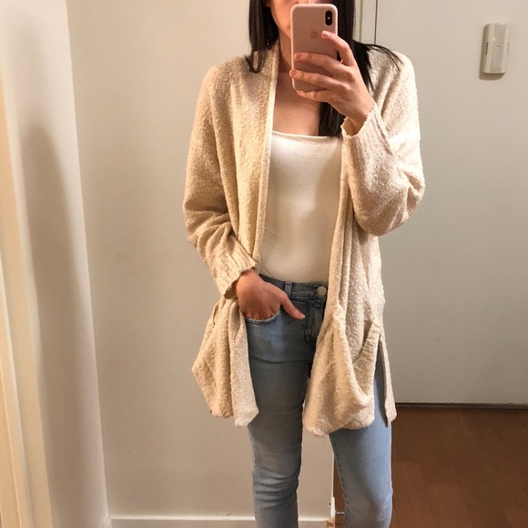 Open Front Pocket Cardigan - Picture 3 of 4